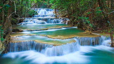  Kanchanaburi waterfall