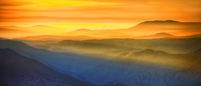 שקיעה מדהימה ביוסמיטי amazing sunset in yosemite