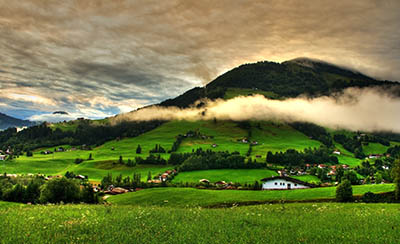 נוףנוף  hills_trees_landscape_grass_clouds_field_village_mountains_greenery_home_sky