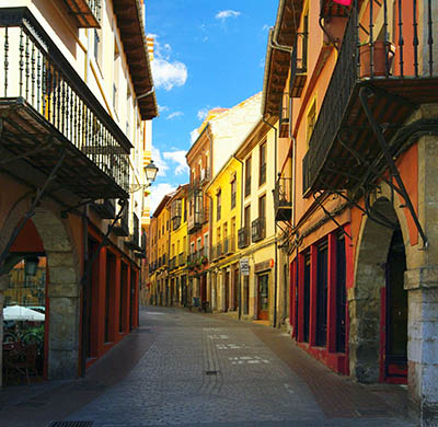 A-typical-street-in-the-old-townA-typical-street-in-the-old-town