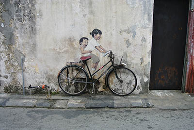 Penang Street Art BicyclePenang Street Art Bicycle  אופניים