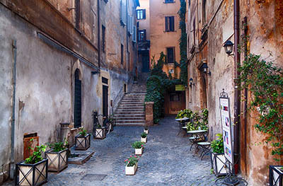 רומא  Street_Scene  Rome
