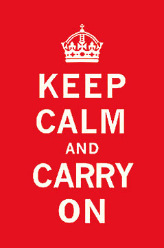 Keep Calm and Carry Onאנגליה, משפט , תכלת, אדום, מילים, טקסט, 