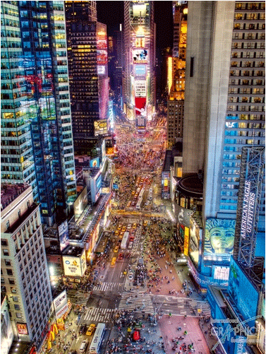 צילום שחור לבן צבעוני  עיבוד גראפי צילום ניו יורק אורבני עירוני