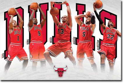 שיקאגו בולס - קבוצהכדורסל NBA שחקנים שיקגו בולס