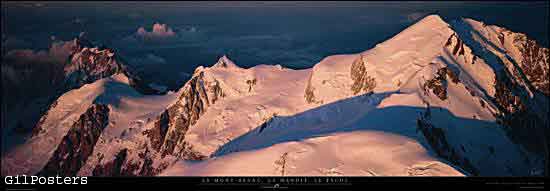 Le Mont Blanc, le Maudit, le Tacul