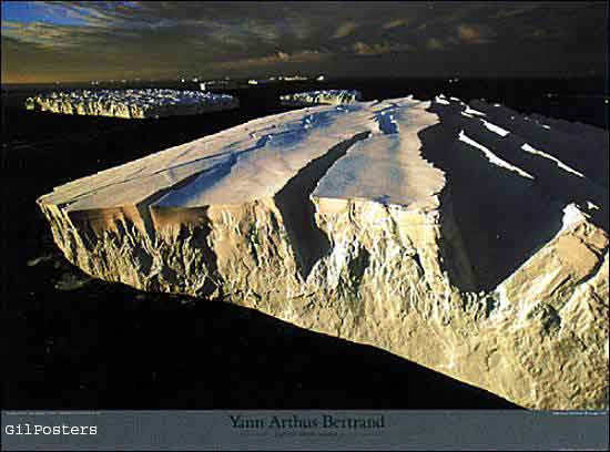 Icebergs off the Adelie Coast, Antarctica