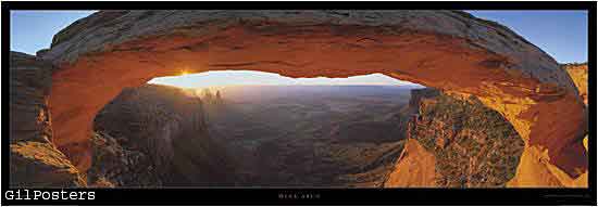 Canyonlands National Park, Utah שקיעה   מדבר  קשת