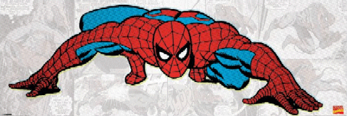 Spiderman אנימציה דמויות זחילה איש העכביש זוחל ילדים ספידרמן