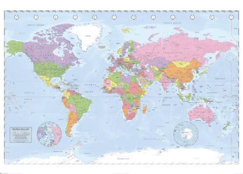 world map