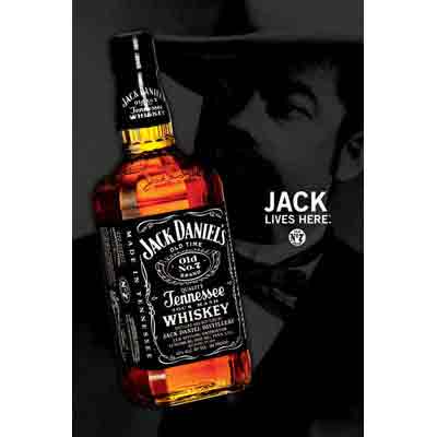 ג'ק דניאלסוויסקי ויסקי שחור לבן ביליארד בירה משקה חריף פחית בקבוק שתיה בירות Jack Daniel's