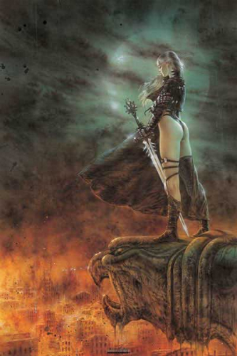 האימה הגיעה  PY-PP30563 Luis Royo  - The Hour Has Arrived