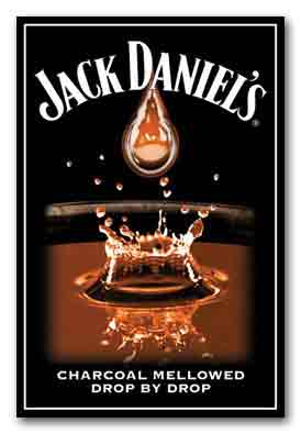 וויסקי ויסקי שחור לבן  בירה משקה חריף פחית בקבוק שתיה בירות Jack Daniel's