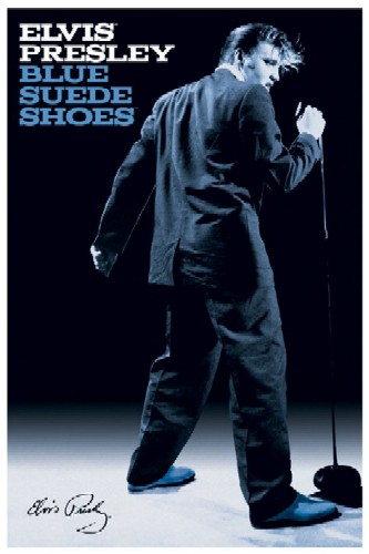 אלביס פרסליelvis  אולדיז רוקנרול blue suede shoes