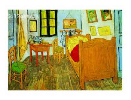 la chambre de Van Gogh ואן גוך חדר מיטה וון גוך