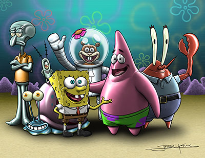 children    בוב ספוג  - Sponge Bob     אנימציה