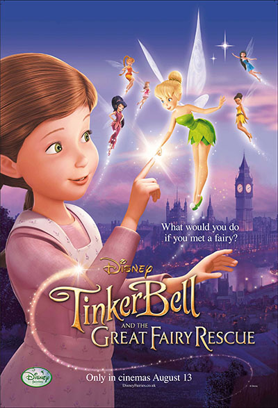 טינקרבל והסוד הקסום  דיסני   Disney    אנימציה  Tinker Bell  and the Great Fairy Rescue