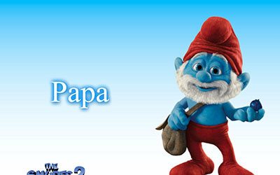 הדרדסים -  The Smurfs  הדרדסים -  The Smurfs        אנימציה      Papa smurf the most intelligent smurf