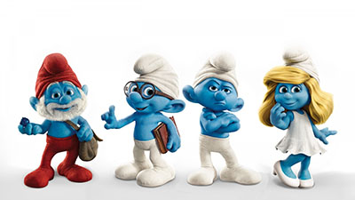 הדרדסים -  The Smurfs        אנימציה     the smurfs 2 papa smurf smurfetta brainy