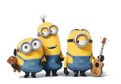  מיניון   שלישיה  - Minions אנימציה  מיניון   שלישיה  -    Minions Guitar  Three