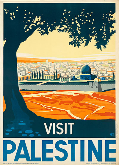 Visit Palestine129  Visit  יום העצמאות כרזות נוסטלגיה ישראליות פלסטינה קום המדינה ארץ ישראל