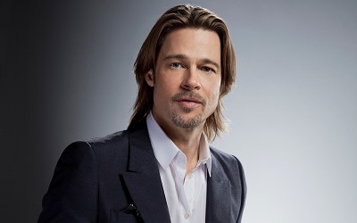 בראד פיט Brad Pitt  - תמונה על קנבס,מוכנה לתליה.בראד פיט Brad Pitt 