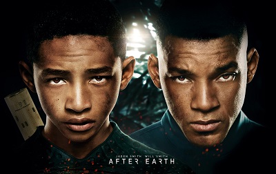 after earth  העולם אחרי   - תמונה על קנבס,מוכנה לתליה. after earth  העולם אחרי