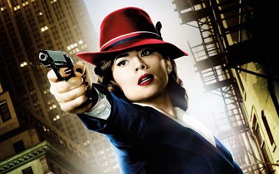  Agent Carter - Hayley Atwell   - תמונה על קנבס,מוכנה לתליה. agent carter hayley atwell 