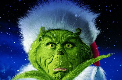 הגרינץ' How the Grinch Stole Christmas  - תמונה על קנבס,מוכנה לתליה.הגרינץ' How the Grinch Stole Christmas