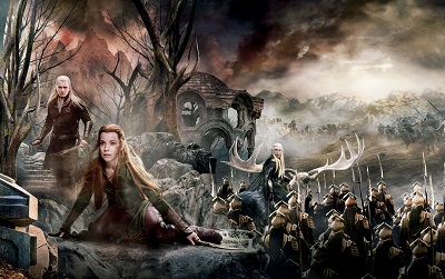 הוביט the hobbit the battle of the five armies - תמונה על קנבס,מוכנה לתליה.הוביט the hobbit the battle of the five armies