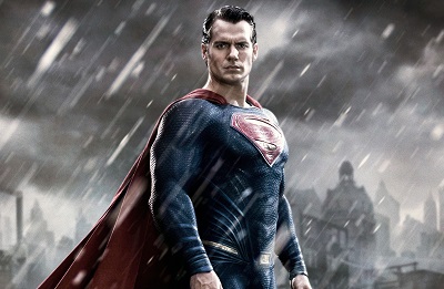 Superman in batman v superman Dawn of justice - תמונה על קנבס,מוכנה לתליה.Superman in batman v superman - Dawn of justice