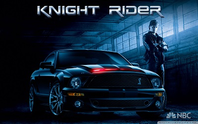 Knight Rider - תמונה על קנבס,מוכנה לתליה.Knight Rider