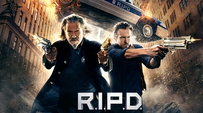 מחלקת המתים  R.I.P.D - תמונה על קנבס,מוכנה לתליה.מחלקת המתים  R.I.P.D