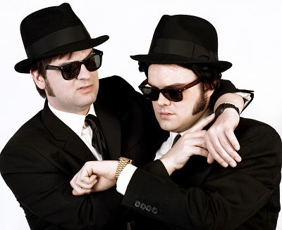 Blues Brothers   - תמונה על קנבס,מוכנה לתליה.Blues Brothers