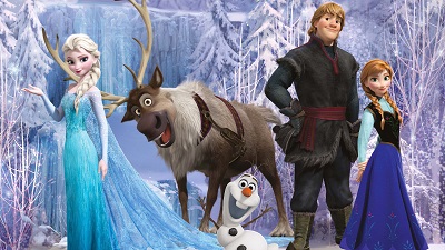 פרוזן    frozen  - תמונה על קנבס,מוכנה לתליה.פרוזן    frozen  אנימציה 