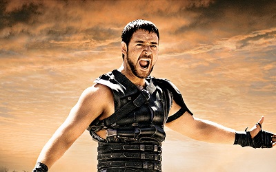 גלדיאטור ראסל קרואו gladiator russell crowe  - תמונה על קנבס,מוכנה לתליה.גלדיאטור ראסל קרואו gladiator russell crowe maximus