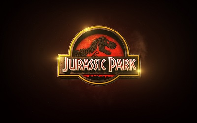 פארק היורה jurassic park  - תמונה על קנבס,מוכנה לתליה.jurassic park