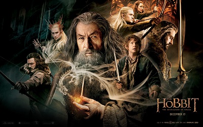 הוביט the hobbit   - תמונה על קנבס,מוכנה לתליה. the battle o the five armies the_hobbit_the_desolation_of_smaug_legolas_bilbo_gandalf