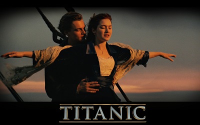 טיטאניק  Titanic - תמונה על קנבס,מוכנה לתליה.טיטאניק  titanic