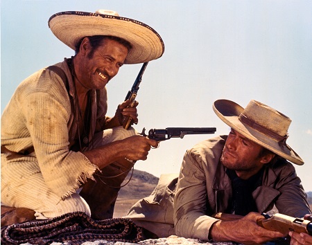 הטוב הרע והמכוער The Good the Bad the Ugly - תמונה על קנבס,מוכנה לתליה.סרטים ישנים  קלינט אסטווד -  הטוב הרע והמכוער The Good the Bad the Ugly