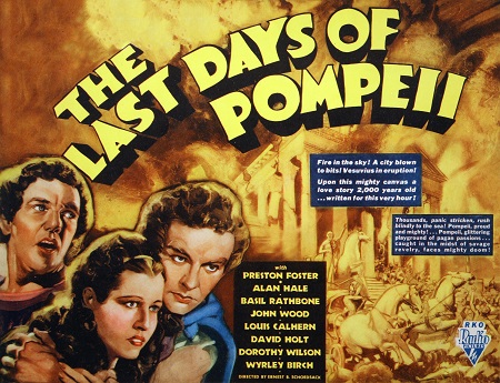 ימי פומפי האחרונים - Last Days of Pompeii- תמונה על קנבס,מוכנה לתליה.	סרטים ישנים  ימי פומפי האחרונים - Last Days of Pompeii- תמונה על קנבס,מוכנה לתליה.	