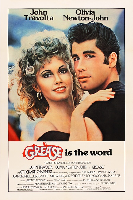 grease - גון טרבולטה אוליביה ניוטון גון