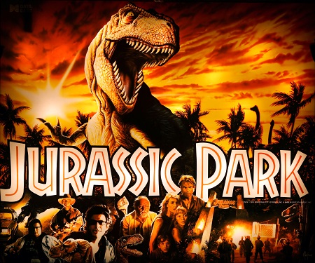  פארק היורה  jurassic-park  - תמונה על קנבס,מוכנה לתליה.סרטים ישנים  פארק היורה  jurassic-park  אנימציה 