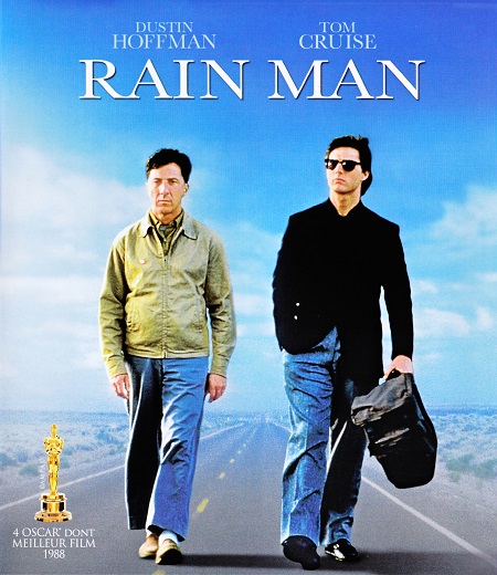 איש הגשם - טום קרוז  - דסטין הופמן  - Rain Man  - תמונה על קנבס,מוכנה לתליה.איש הגשם - טום קרוז  - דסטין הופמן  - Rain Man  - תמונה על קנבס,מוכנה לתליה.