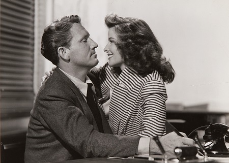 Katharine Hepburn - Woman of the Year - spencer tracy - תמונה על קנבס,מוכנה לתליה.סרטים ישנים Katharine Hepburn - Woman of the Year - spencer tracy - תמונה על קנבס,מוכנה לתליה.