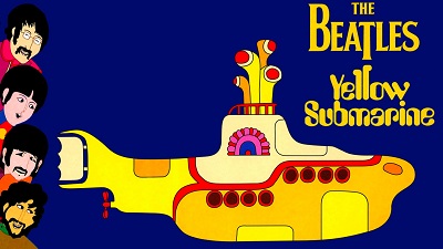 החיפושיות  אנימציה The Beatles  Yellow Sub