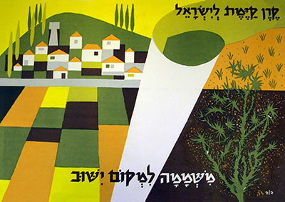 משממה למקום ישוב - כרזות קקל