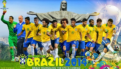ברזיל  Brazil    - תמונה על קנבס,מוכנה לתליה.ברזיל  Brazil
